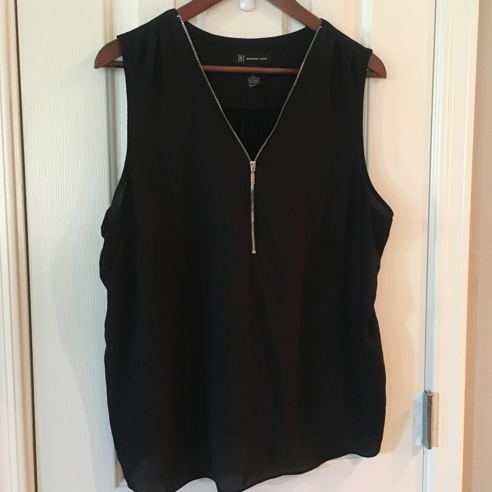 INC Sleeveless Blouse